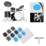 Moongel Para Bateria Gibraltar Hardware 17 × 8 × 2 Almofadas De Gel Para Amortecedor De Bateria Multicolorida Transparente Conjunto De Silenciadores De Bateria Com Chave