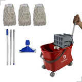 Mop Carrinho Balde Espremedor 32 Litros Doblô 20 Flex