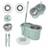Mop Giratório 8l Rodinhas Esfregão 130cm Cesto Inox C/ Refil