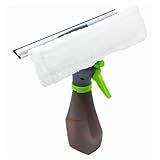 Mop Limpa Vidros Spray 3 Em 1 Reservatório Rodo Emborrachado