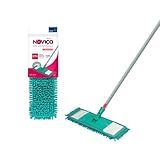 Mop Microfibra Alta Performance Cinza Verde Tiffany Linha Noviça Bettanin