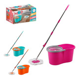 Mop Pink Giratorio Balde