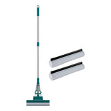 Mop Rodo Magico Dobrável Limpeza Geral Plus 2 Refis Pva