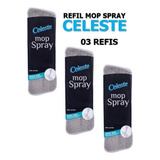 Mop Spray Celeste Refil Peça Reposição Cor Cinza