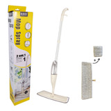 Mop Spray Fit Microfibra Branco Reservatório 365ml 1 Refil