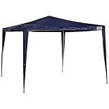 Mor Gazebo 3M X 3M Ráfia Azul