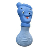 Mordedor Bebe Pezinho Azul Macio Dentição