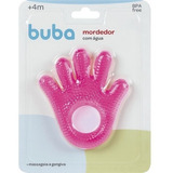 Mordedor Buba Com Água Gelado Gengiva Macio Mãozinha Bebe