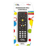 Mordedor Infantil Macio Para Bebê Controle Remoto Tv Preto