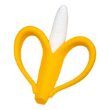 Mordedor Massageador Gengiva Bebê Formato Banana Silicone