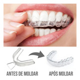 Mordedor Miorrelaxante Moldável Bucal Bruxismo E Atm 4 Uni