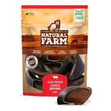 Mordedor Natural Casco Bovino Com 6 Unidade Natural Farm