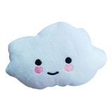 Mordedor Pelúcia Cachorro Cães Brinquedo Pet Filhotes Top Cor Colorido Desenho Nuvem Branca