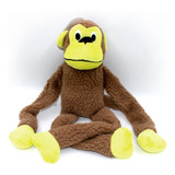 Mordedor Pet Brinquedo Pelúcia Macaco Grande