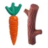 Mordedores Buddy Toys Queridinhos Nylon   Cenoura E Graveto