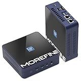 MOREFINE Mini Pc M9S- Alder Lake N305 De 12ª Geração -Até 3-8 Ghz-- Minicomputadores De Mesa Com 16 Gb De Ram Ddr5 E Ssd M-2 Nvme De 1 Tb- Minicomputadores Com Suporte Para Tela Tripla 4K-Wifi 6-Bt