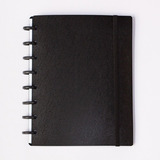 Moreih Caderno Disco Basic Inteligente A5 médio Black Unidade X 1