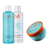 Moroccanoil Repair Shampoo + Condicionador + Mascara 250g