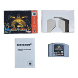 Mortal Kombat 4 N64 Original Playtronic Com Caixa