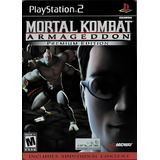 Mortal Kombat Armageddon Ps2
