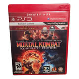 Mortal Kombat Komplete Edition Ps3 Original Rj