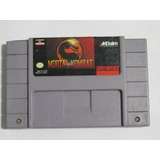 Mortal Kombat Original Snes Super Nintendo