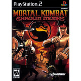 Mortal Kombat Shaolin Monks Ps2 Play 2