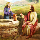 Mosaico Em Azulejo Jesus