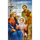 Mosaico Sagrada Família 60pçs 1 20x2 00m