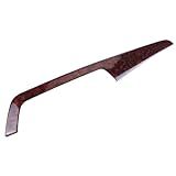 Moseiny Painel De Painel De Painel Central De Carro De ágata De Plástico Grão De Madeira Para Mercedes Benz C Class C180 C250 C300 C63 2012-2014 Acessórios De Direção à Esquerda Acabamento Autoadesivo