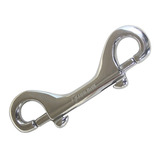 Mosquetão 100mm Duplo Mola Aço Inox Não Enferruja   Fun Dive