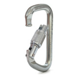 Mosquetão Aço 45kn D Rosca Keylock Ce En Uiaa Nbr Usclimb