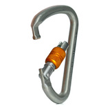 Mosquetão Aço Hms Pera Rosca Keylock 50kn Ce En Nbr Usclimb