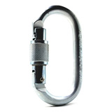 Mosquetão Aço Oval Trava Rosca 30kn Keylock Ce Uiaa Usclimb