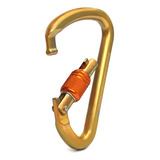 Mosquetão Aço Pera Hms Rosca Keylock 50kn Ce En Nbr Usclimb