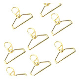 Mosquetão Fit Dourado 40 Mm 10 Unidades