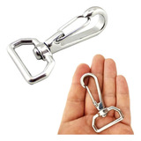 Mosquetão P Cinta Capota Destorcedor Aço Inox Lancha Barco