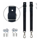 Mosquetão Presilha Para Toldo Com Regulador Pitão 2 Pares