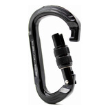 Mosquetão Sideup Alumínio D Trava Rosca Keylock 30kn Ce Nbr