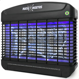 Mosquiteiro Armadilha Mata Mosquito Maruim Inseto Choque De Led Repelente Luz Led Uv Sala Mesa Parede Quarto Cozinha Sítio Camping Dengue Zika Maruim Pernilongo Traça Casa Attract 4x4sc