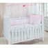 Mosquiteiro Berço Tela Mosquiteira Cortinado Rede Véu Bebê Cor Pink