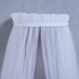 Mosquiteiro Dossel Dorcel Liso Branco Berço