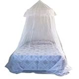 Mosquiteiro Filó Renda Simples Serve Para Cama De Casal E Solteiro.