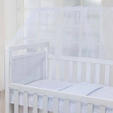 Mosquiteiro Para Berço Varal Inteiro Branco Bambi
