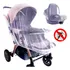 Mosquiteiro Para Carrinho E Bebê Conforto Universal Branco