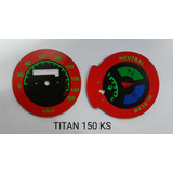 Mostrador Velocimetro Personalizado Titan 150 Ks Ate 08