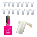 Mostruário 50 Unhas Esmalte Gel Ou Tradicional Curvatura C