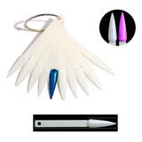 Mostruário Leque Expositor Esmalte Unha Manicure 50 Unidades
