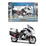 Moto Bmw R 1200 Rt Policia Americana Autorithy Maisto 1/18