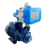 Moto Bomba Pressurização 1 0cv Com Controlador Pressão Cor Azul Voltagem 110v